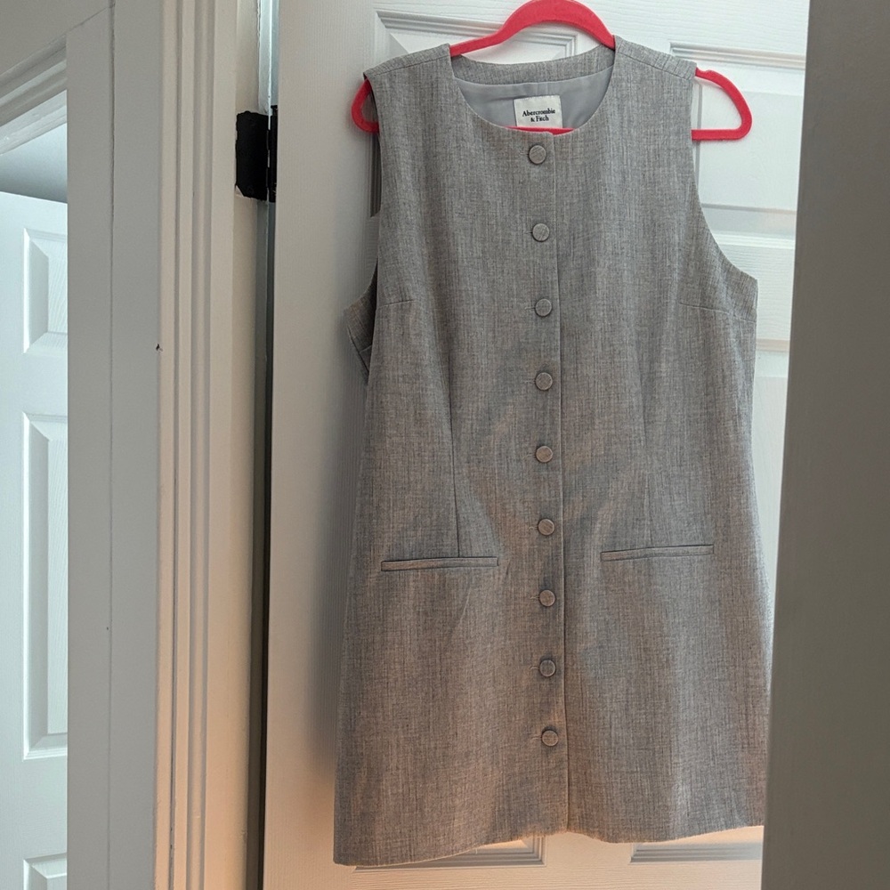 Abercrombie Gray Shift Dress